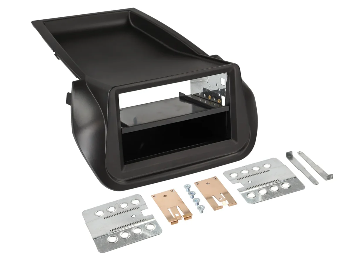 2-DIN RB mit Fach Fiat/Citroen/Peugeot schwarz – Bild 1