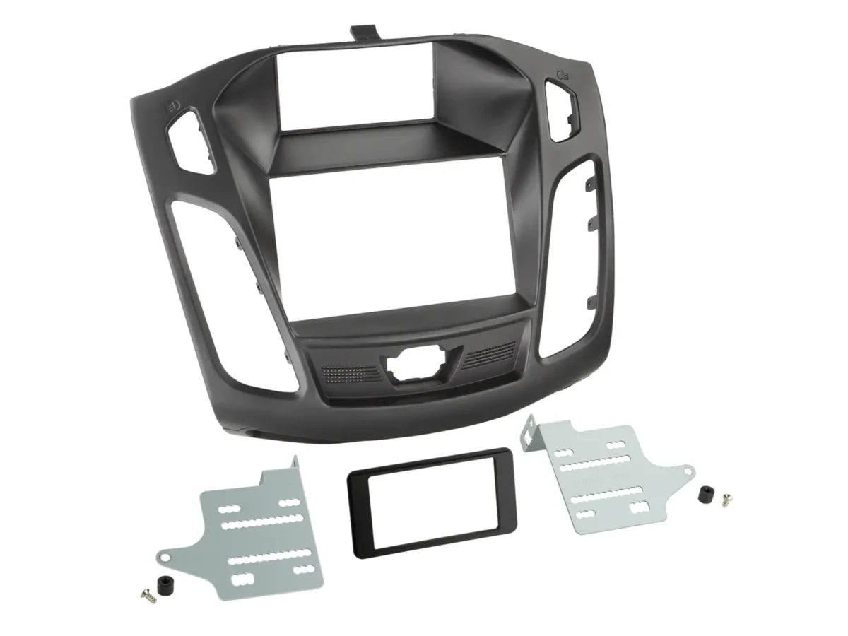 2-DIN Radioblende Ford Focus DYB 03/2011-09/2014 schwarz – Bild 1