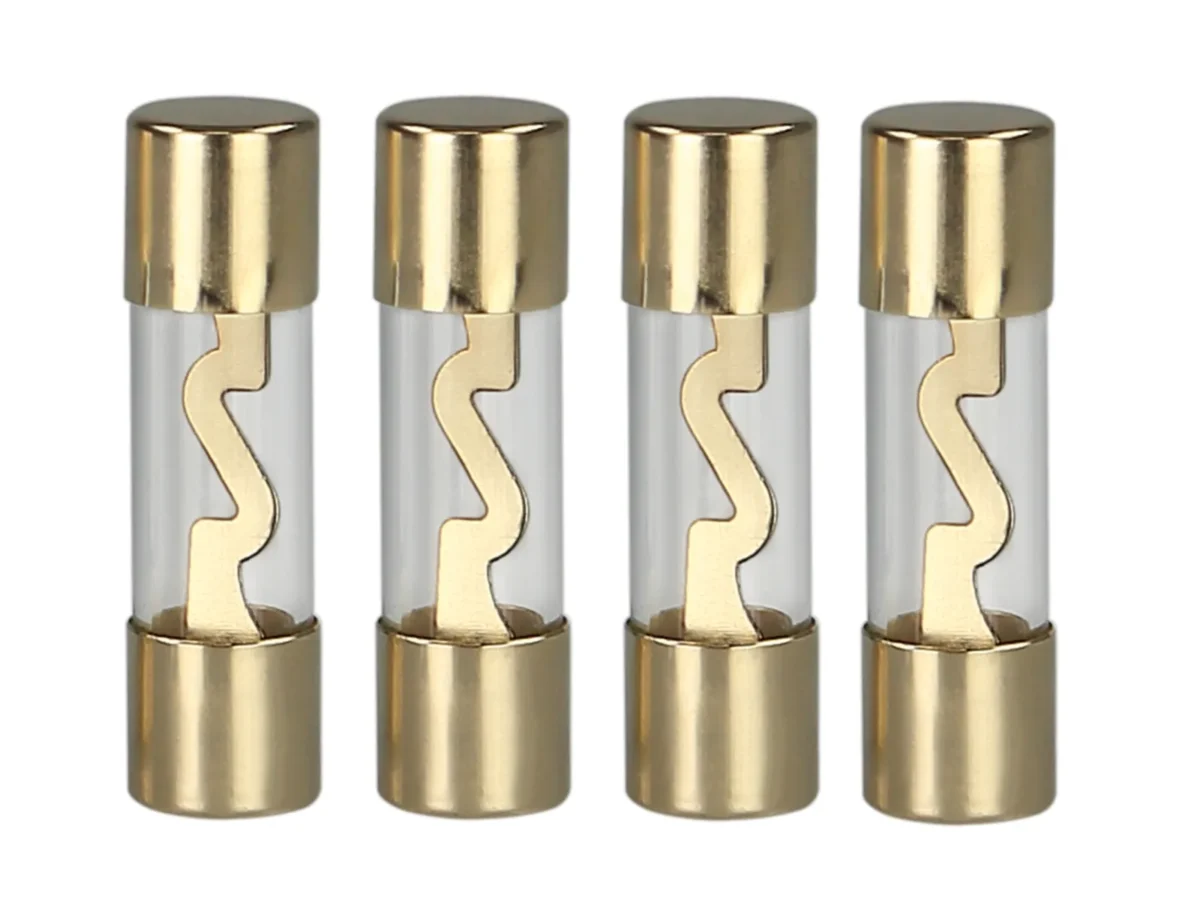 Sicherung AGU 10 Ampere gold 4 Stück – Bild 1