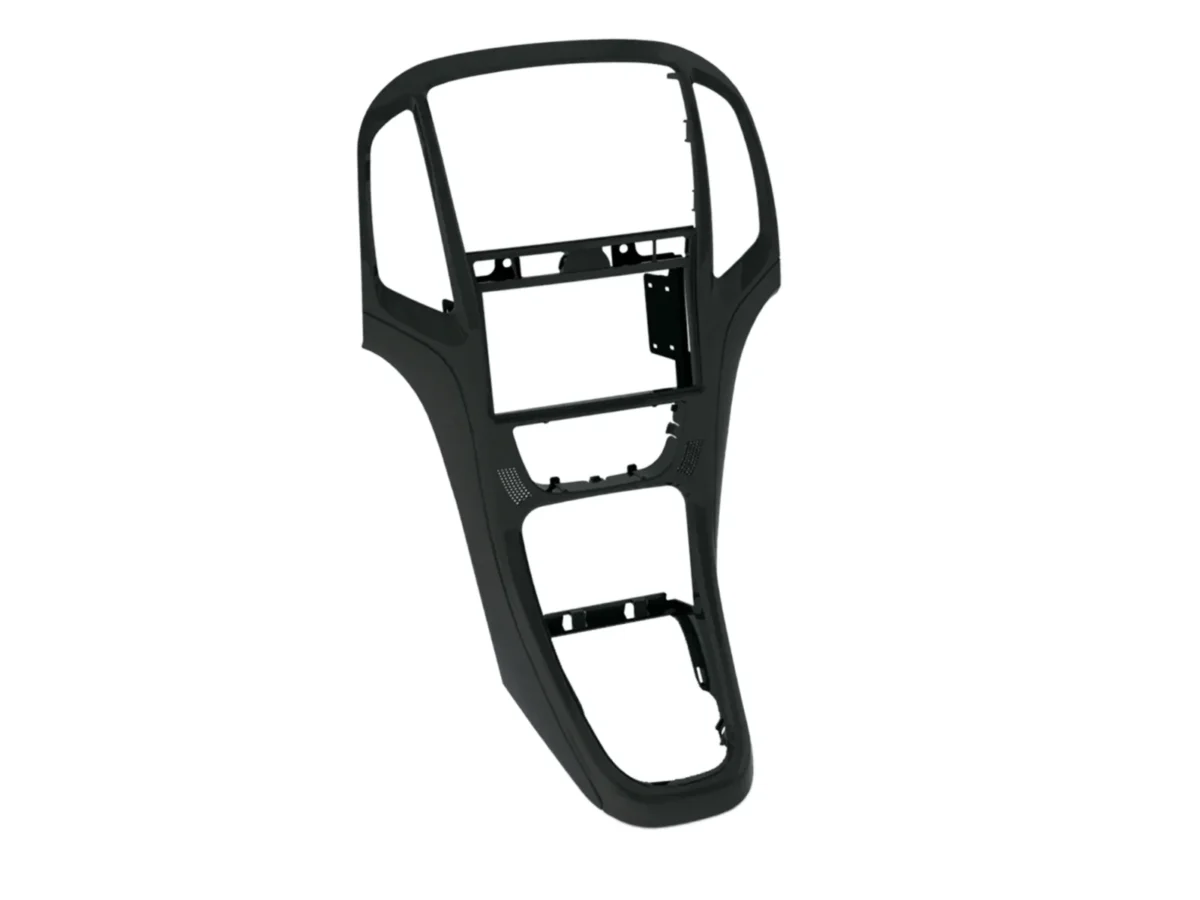 2-DIN Radioblende Opel Astra J 2009-2018 perl schwarz – Bild 1