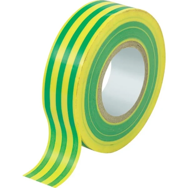 ISOLIERBAND 15 MM X 10 M GRÜN/GELB 2 STÜCK