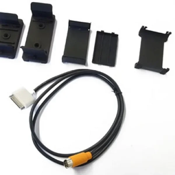 Dension Halterungen Dock Cable - 9-Pin iPod Kabel 5 / 12 V mit Clip Halterunge