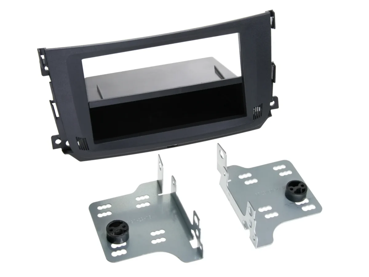 2-DIN Radioblende mit Fach Smart ForTwo 2010-2015 – Bild 1