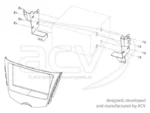 2-DIN RB Hyundai Veloster 2011 schwarz – Bild 3