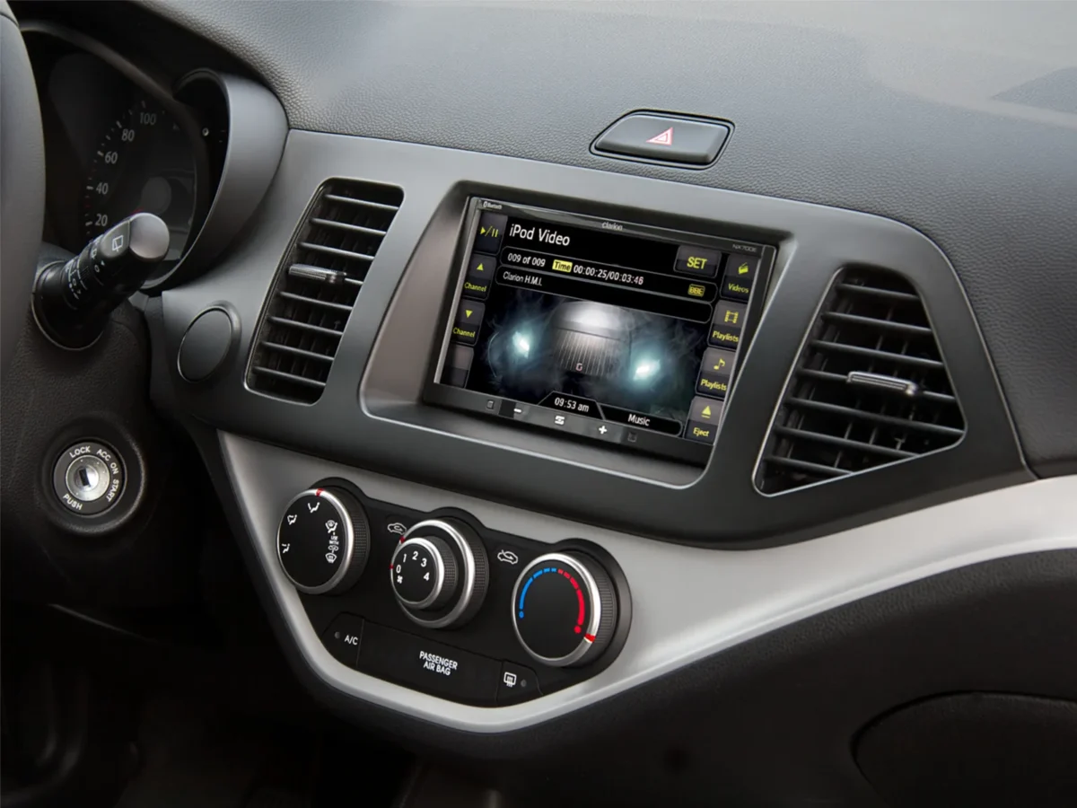 2-DIN RB Kia Picanto 2011 schwarz – Bild 2