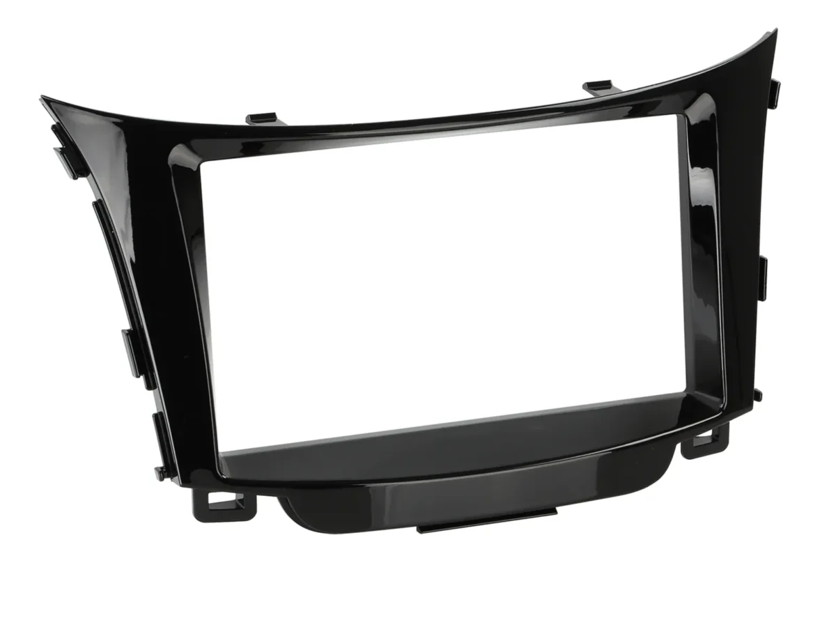 2-DIN Radioblende Hyundai i30GD/GDH 2012-2017 Klavierlack – Bild 3