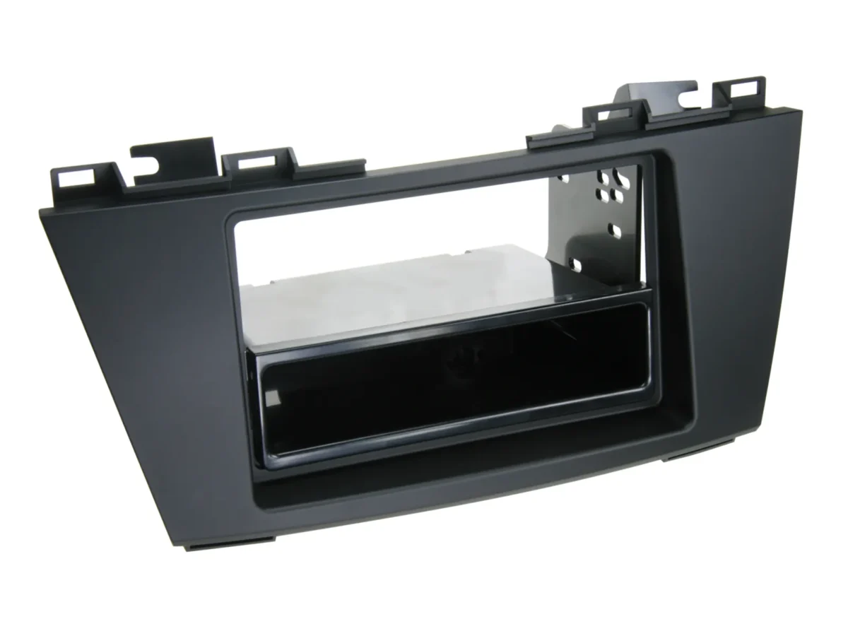 2-DIN Radioblende mit Fach Mazda 5CW 2010-2015 schwarz – Bild 1