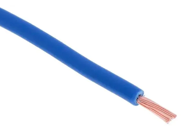 Installationskabel 0.75mm blau 100 Kupfer