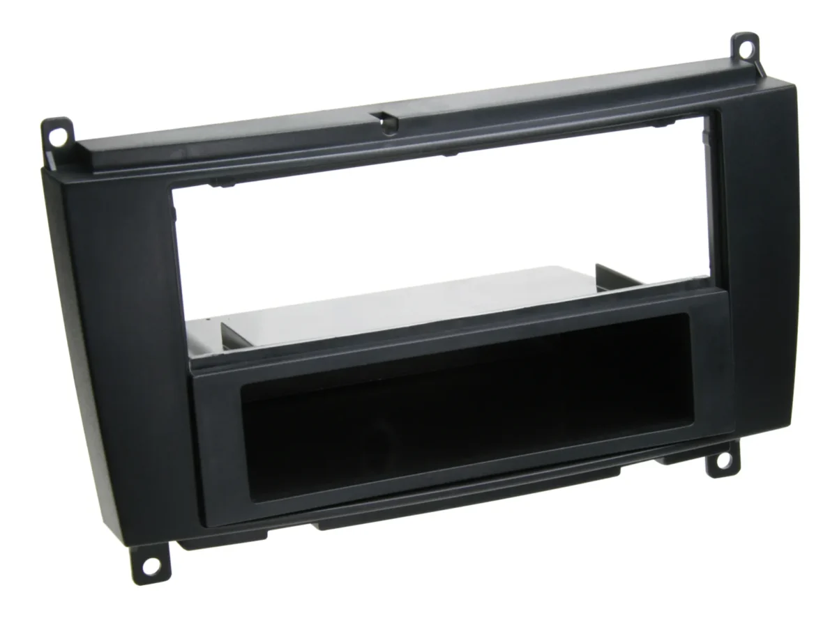 2-DIN RB mit Fach Mercedes CLK 2004 schwarz – Bild 1