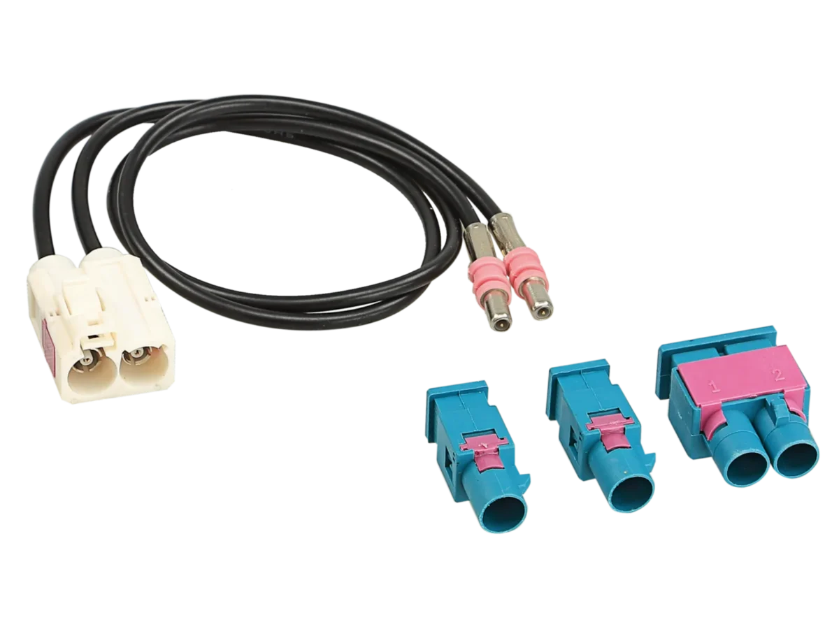 Antennenadapter Set Doppel-FAKRA w 1x Doppel / 2x Einzel – Bild 2