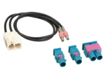 Antennenadapter Set Doppel-FAKRA w 1x Doppel / 2x Einzel – Bild 2