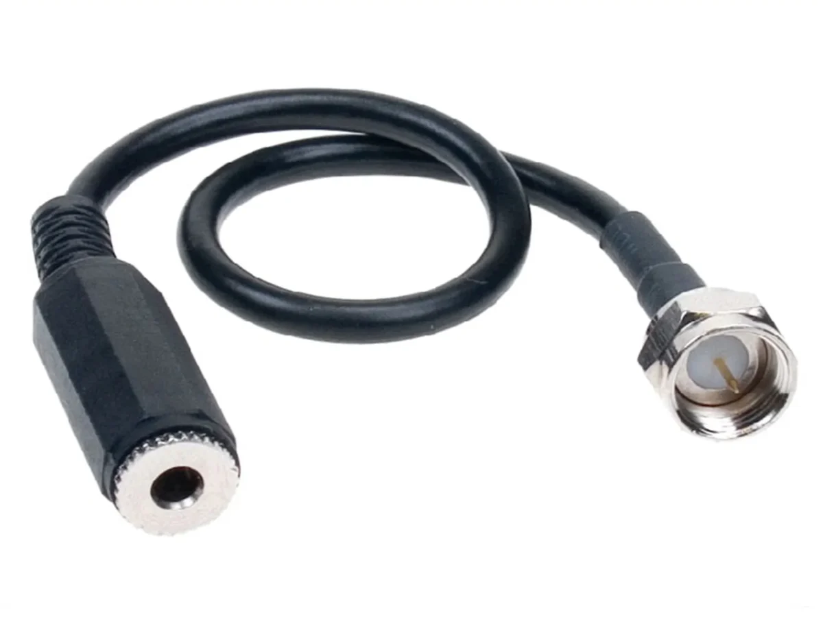 Antennenadapter F-Stecker 3.5 mm Klinkenbuchse – Bild 2