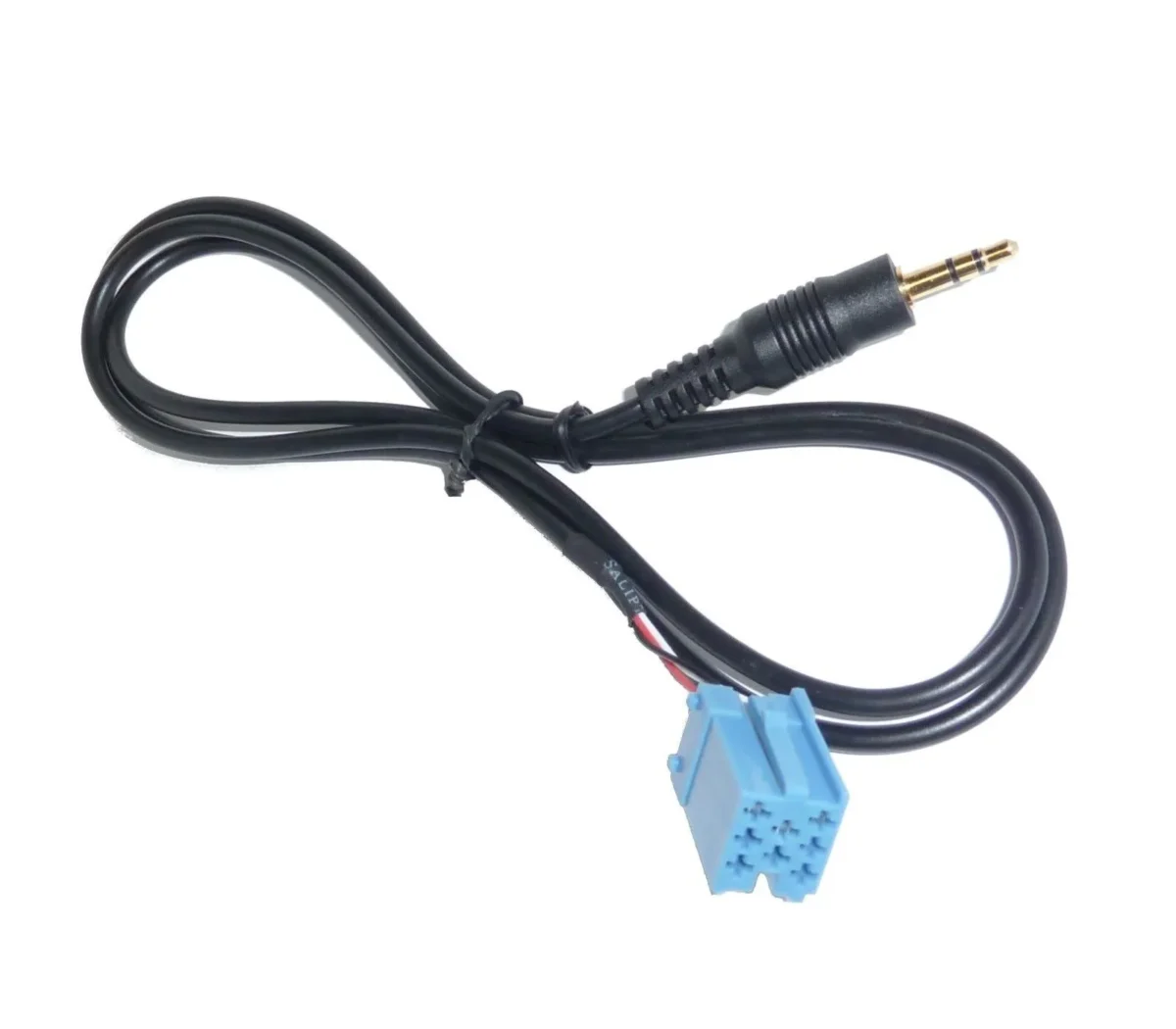 Aux In Adapter Kabel Mini ISO Radio für Blaupunkt Becker VDO AUDI VW Seat Skoda – Bild 1