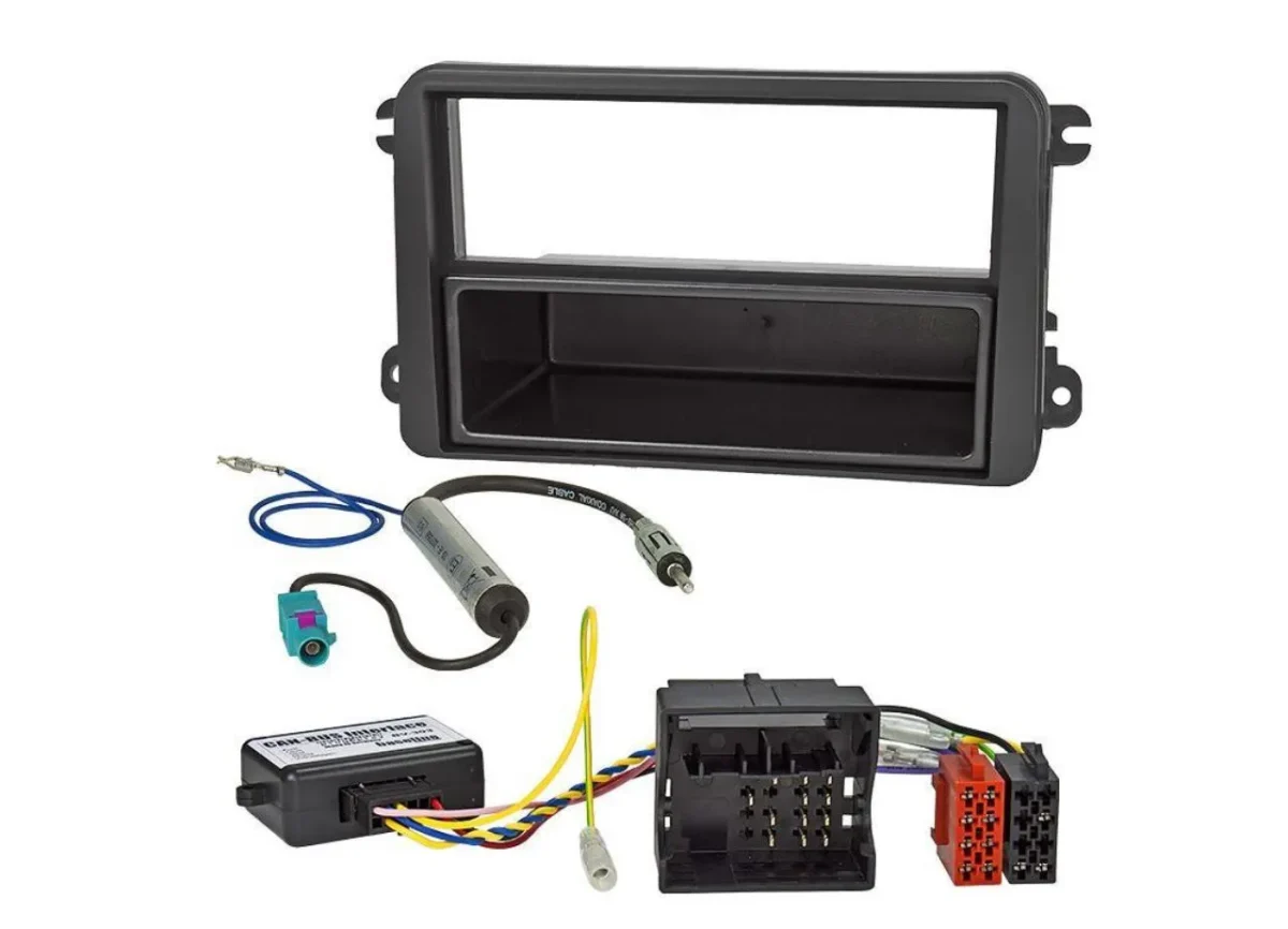 Radioblende Set CAN-Bus VW Golf V, VI, Touran – Bild 1