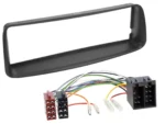 Radioeinbauset Peugeot 206, Schwarz