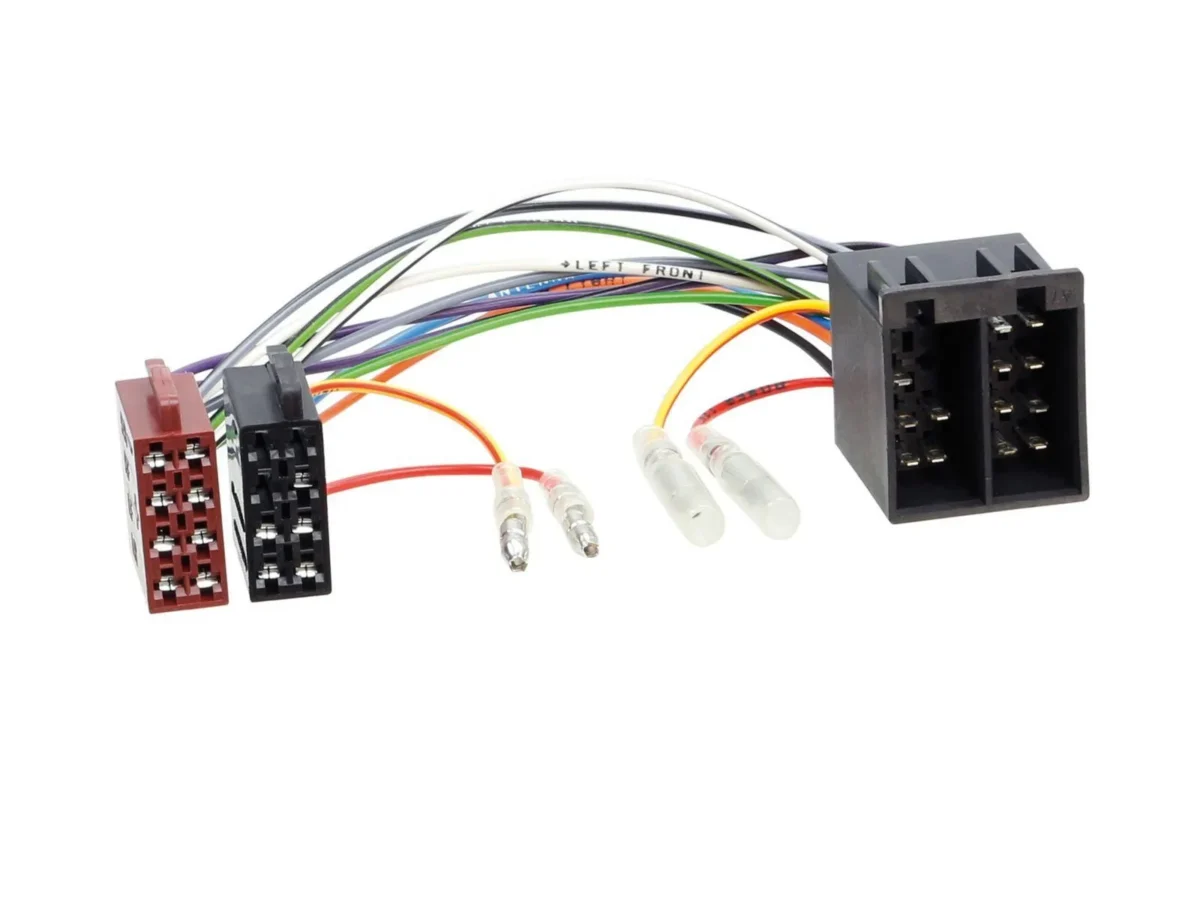 Radioeinbauset Peugeot 306, Schwarz – Bild 1