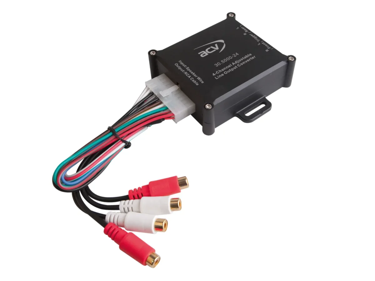 Premium High-Level Adapter 4-Kanal mit Remote – Bild 1