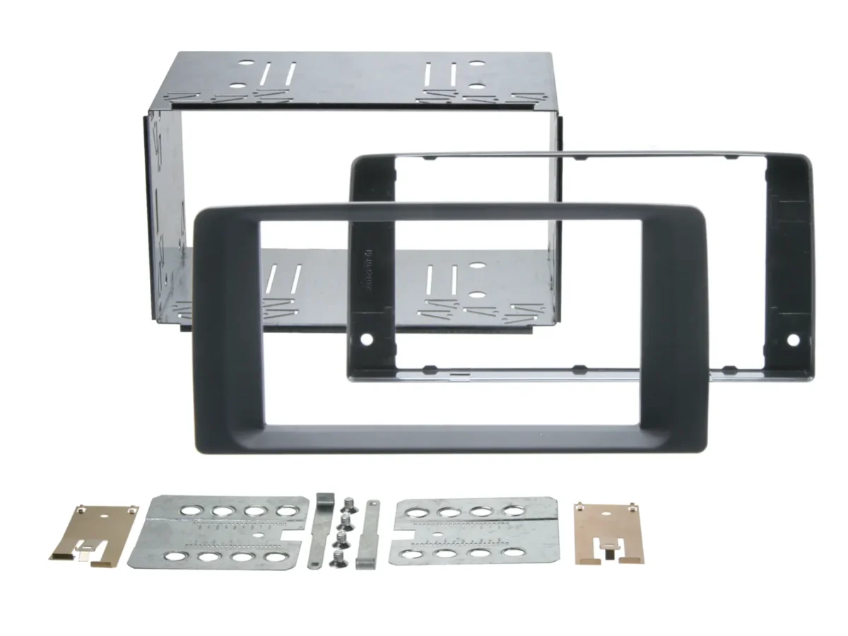 2-DIN Radioblende MAN TGA/TGL/TGM/TGS/TGX Rubber Touch – Bild 1