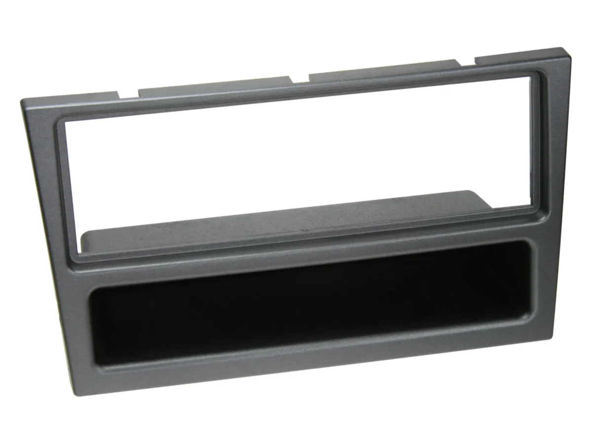 1-DIN RB mit Fach Opel / Renault/Subaru charcoal metallic – Bild 1
