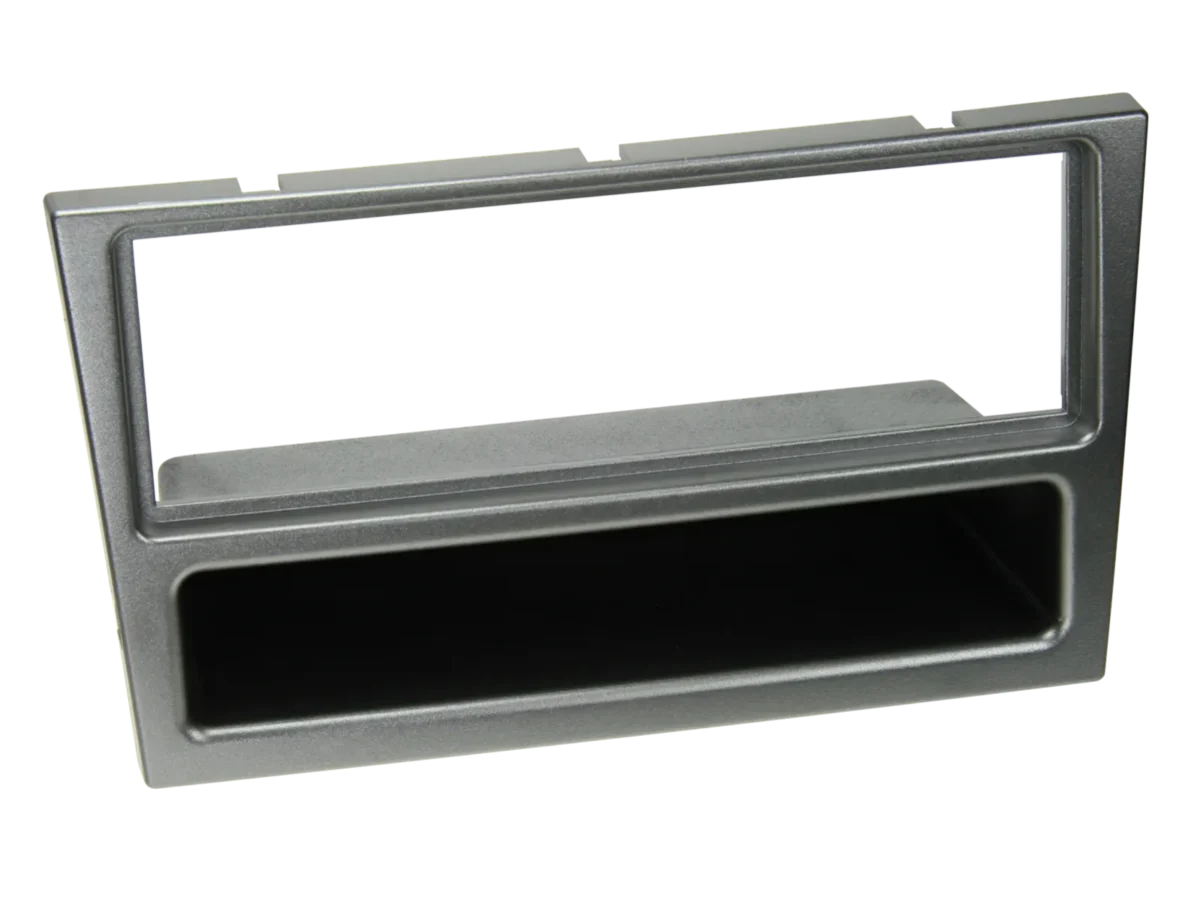 1-DIN RB mit Fach Opel Corsa C aluminium – Bild 2
