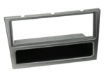 1-DIN RB mit Fach Opel Corsa C aluminium – Bild 2