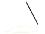 Ersatzstab für Motorantenne schwarz – Bild 2