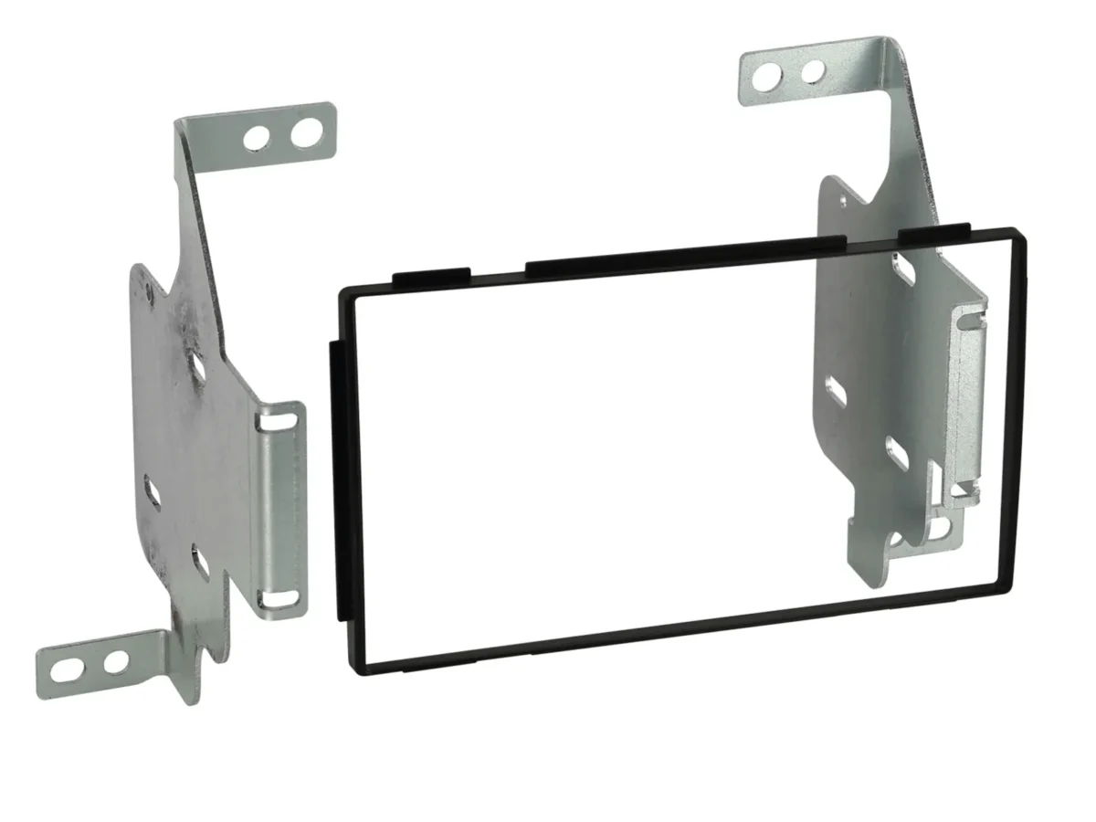 2-DIN Radioblende Nissan Juke 10/2010-06/2014 schwarz – Bild 1
