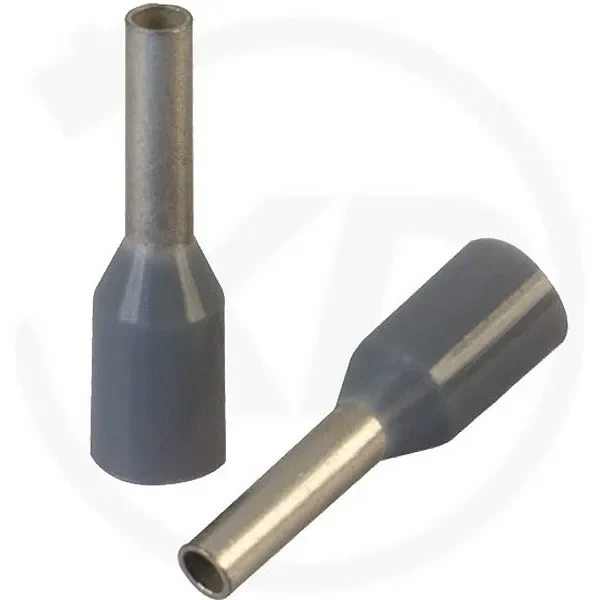 ADERENDHÜLSEN GRAU 4.0 MM 20 STÜCK
