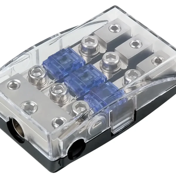 Mini ANL Sicherungshalter silber 1 x 35 mm 2 x 20 mm
