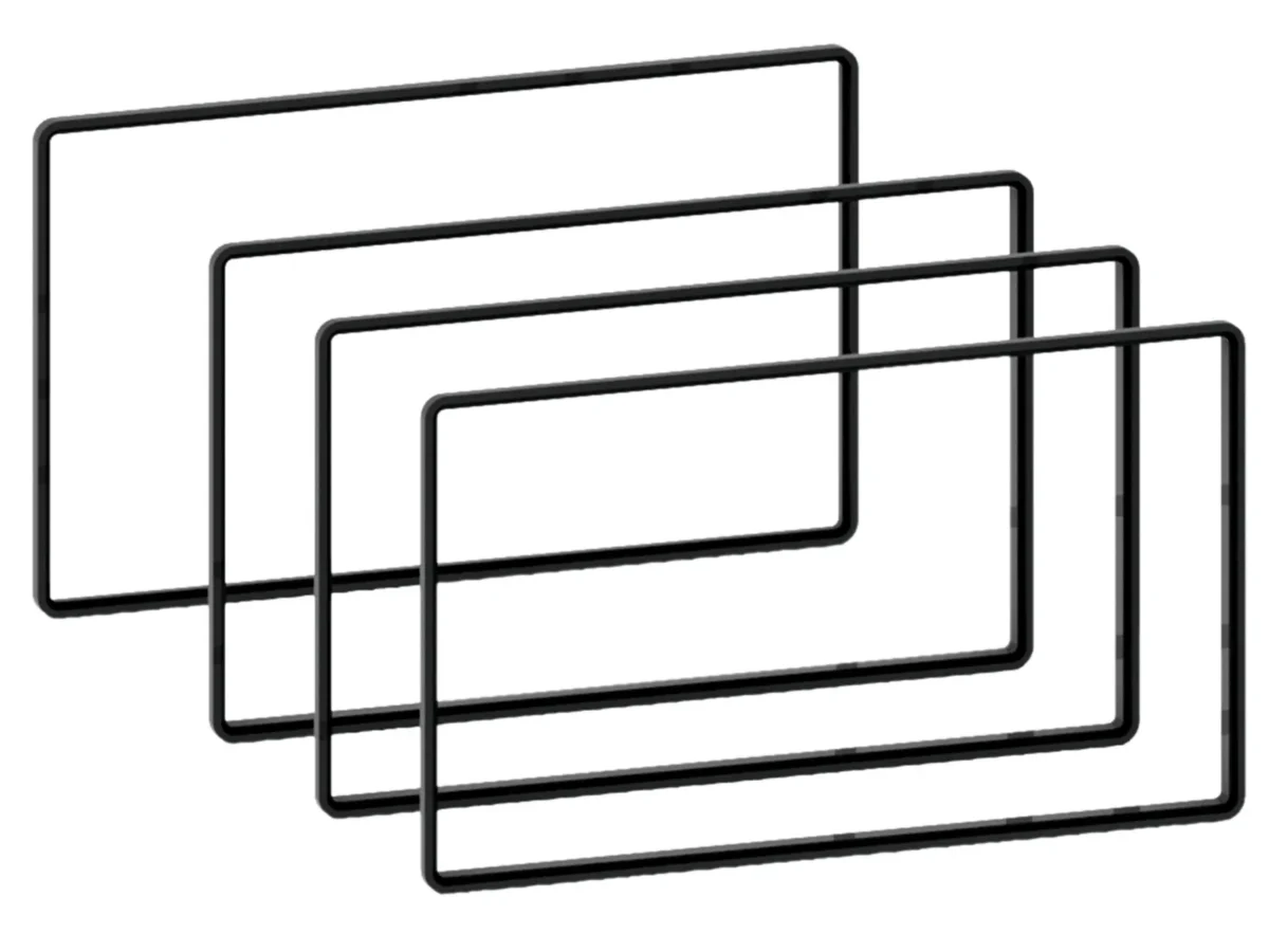 2-DIN Distanzrahmen Display 3x5 mm/1x2,5 mm – Bild 1