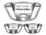 2-DIN Radioblende Ford Custom 2012-2018 Phönixsilber – Bild 3