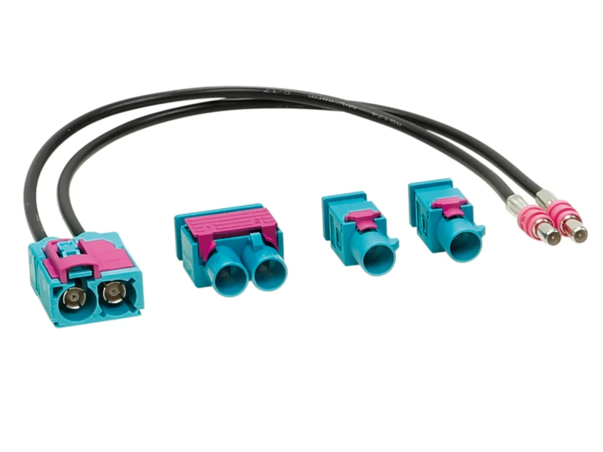 Antennenadapter Set Doppel-FAKRA w 1x Doppel / 2x Einzel – Bild 1