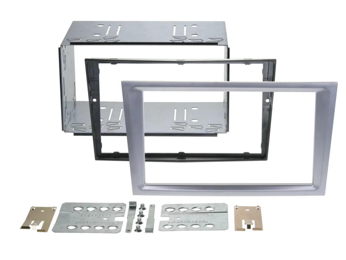 2-DIN RB Opel Combo/ Cors/a Meriva /Tigra matt-Chrom – Bild 1
