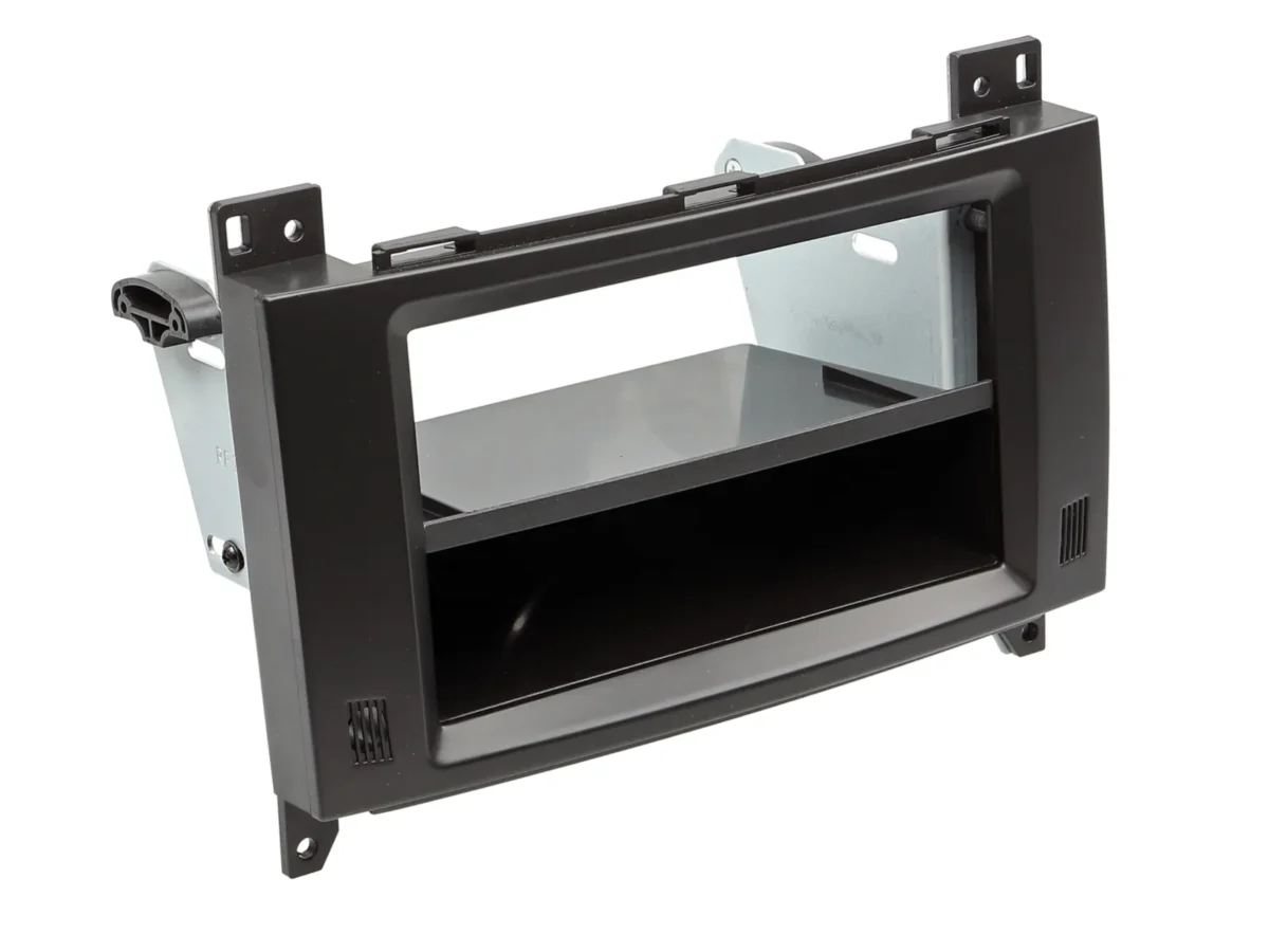 2-DIN RB mit Fach Mercedes A / B-Klasse und Vito / Viano schwarz – Bild 1