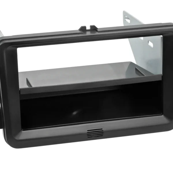 2-DIN Radioblende mit Fach Seat/Skod/aVW schwarz