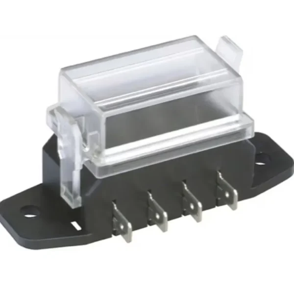 Sicherungsdose, 4-polig, B79mm, H37mm, T46mm