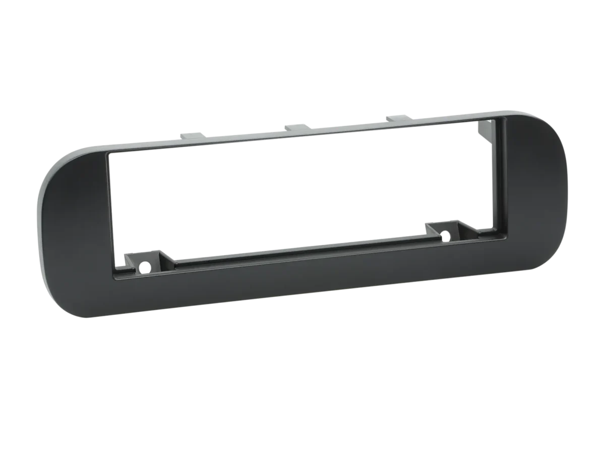 1-DIN Radioblende Fiat Panda 2012-2020 mattschwarz – Bild 2