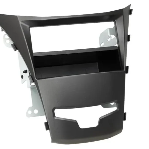 2-DIN RB mit Fach Ssangyong Korando 2013 anthrazit silber
