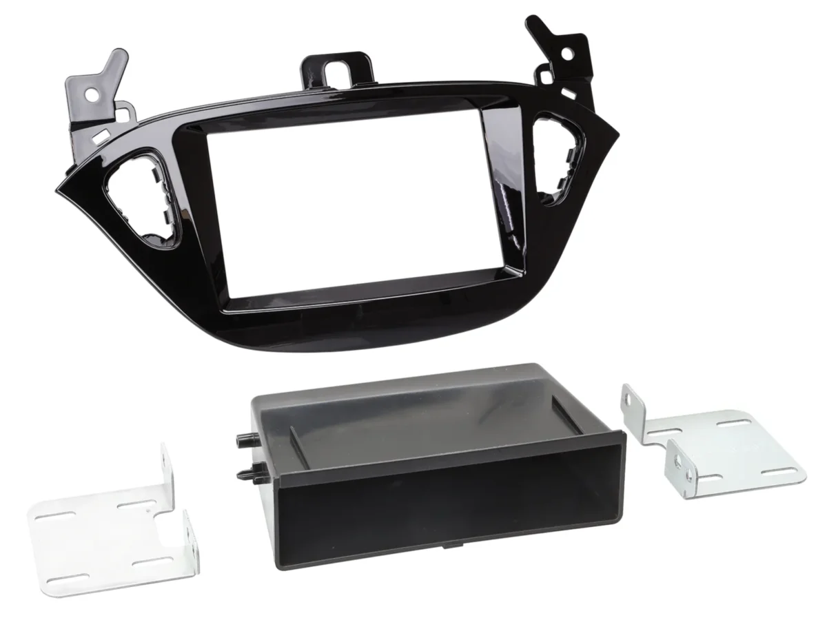 2-DIN Radioblende mit Fach Opel AdamM-A/Corsa EX15 – Bild 1