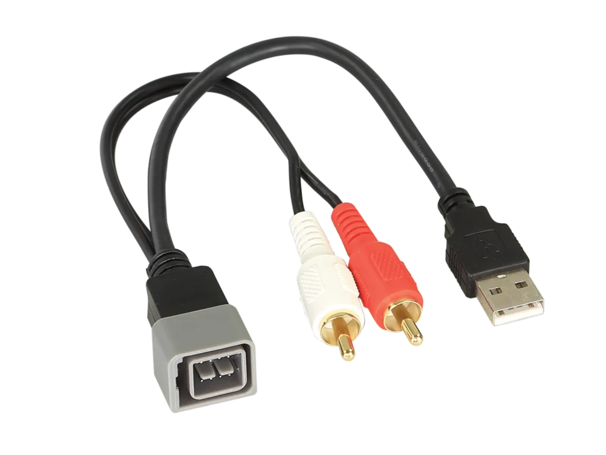 USB/AUX Adapter Nissan diverse Fahrzeuge – Bild 3