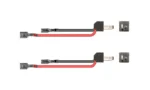 Lautsprecher Adapterkabel mit eckigen DIN Steckern Mercedes-Benz