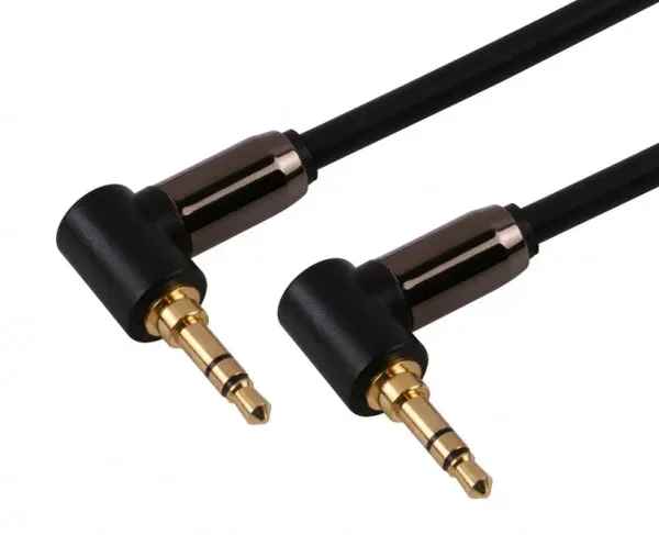 Audiokabel 3,5mm tereo Winkelstecker auf Winkelstecker 250cm
