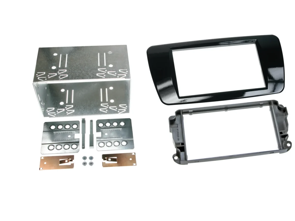 2-DIN RB Seat Ibiza Klavierlack schwarz – Bild 1