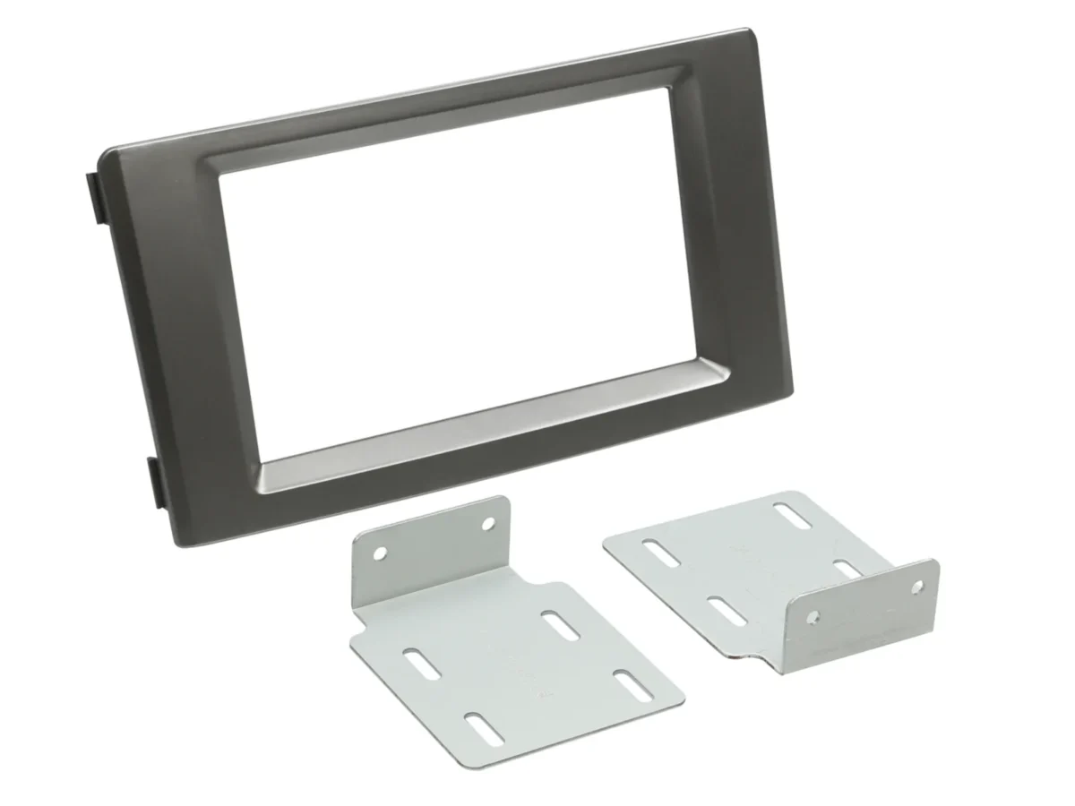 2-DIN Radioblende Iveco Daily 2006-2014 dunkelgrau – Bild 1