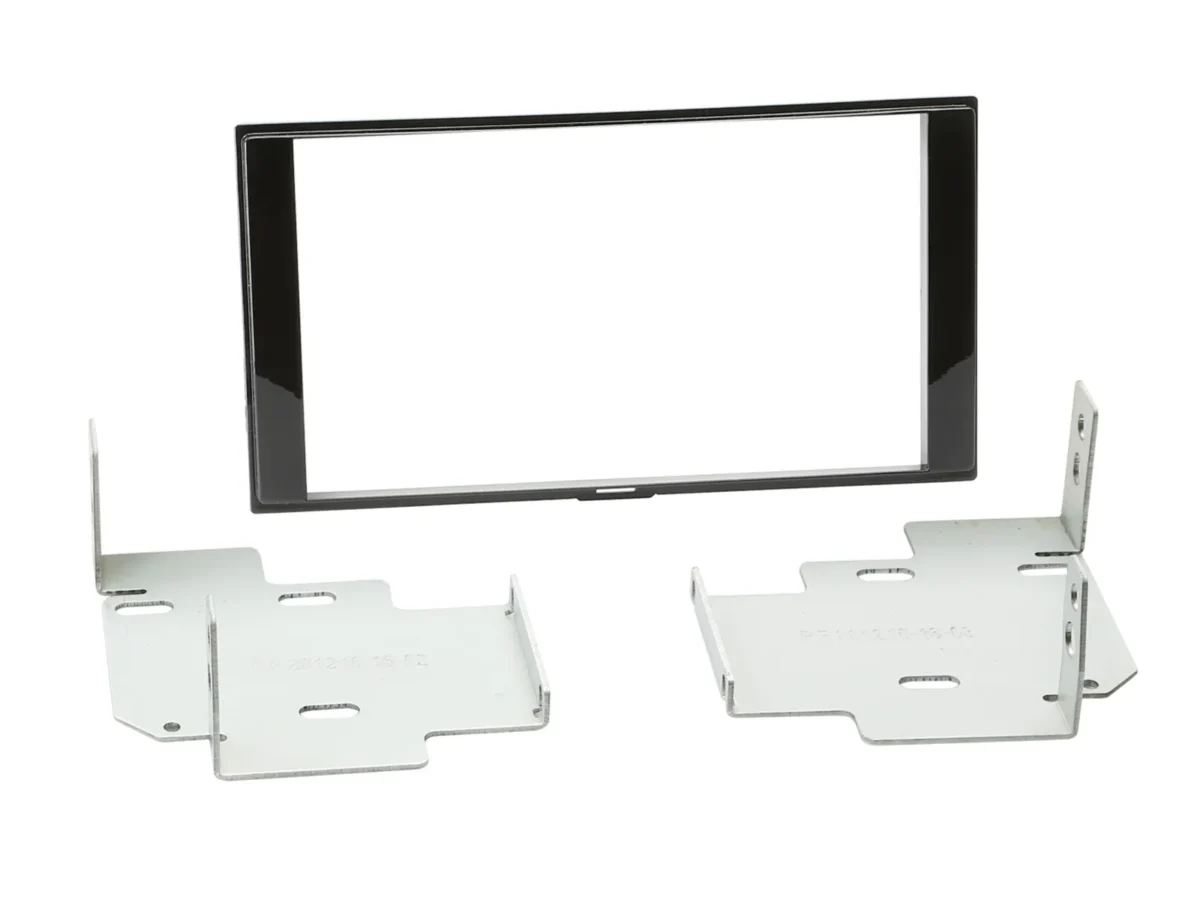 2-DIN Radioblende Nissan Micr/aNote/Versa Klavierlack – Bild 1