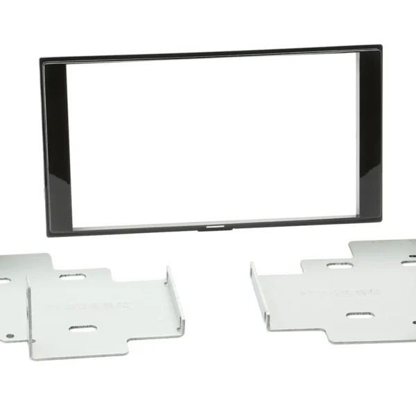 2-DIN Radioblende Nissan Micr/aNote/Versa Klavierlack