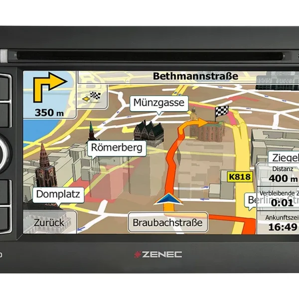 Zenec Z-N720MH 2-DIN Naviceiver für Reisemobile