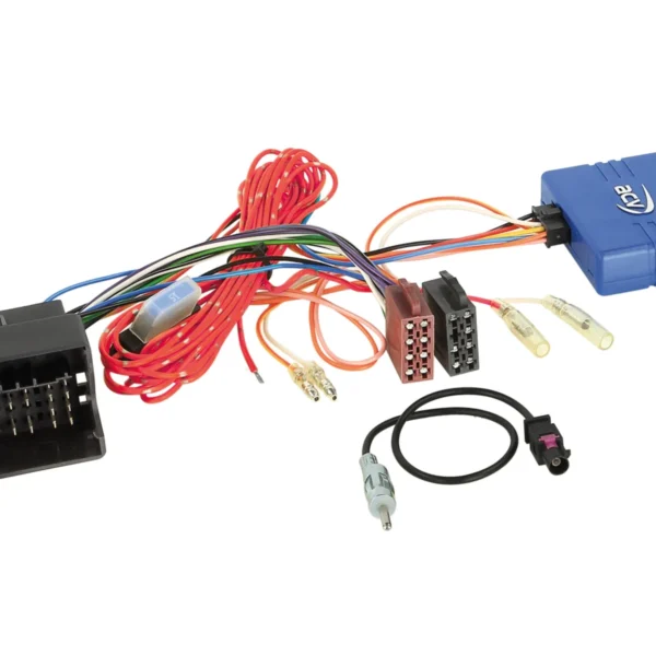 CAN-Bus Kit BMW Quadlock- Strom Lautsprecher ISO DIN Antennenanschluss
