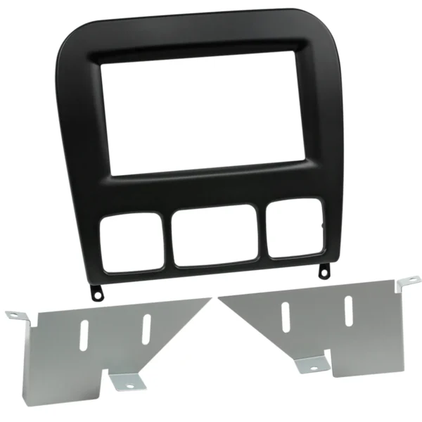 2-DIN Radioblende S-KlasseW220 11/1998-09/2005 schwarz