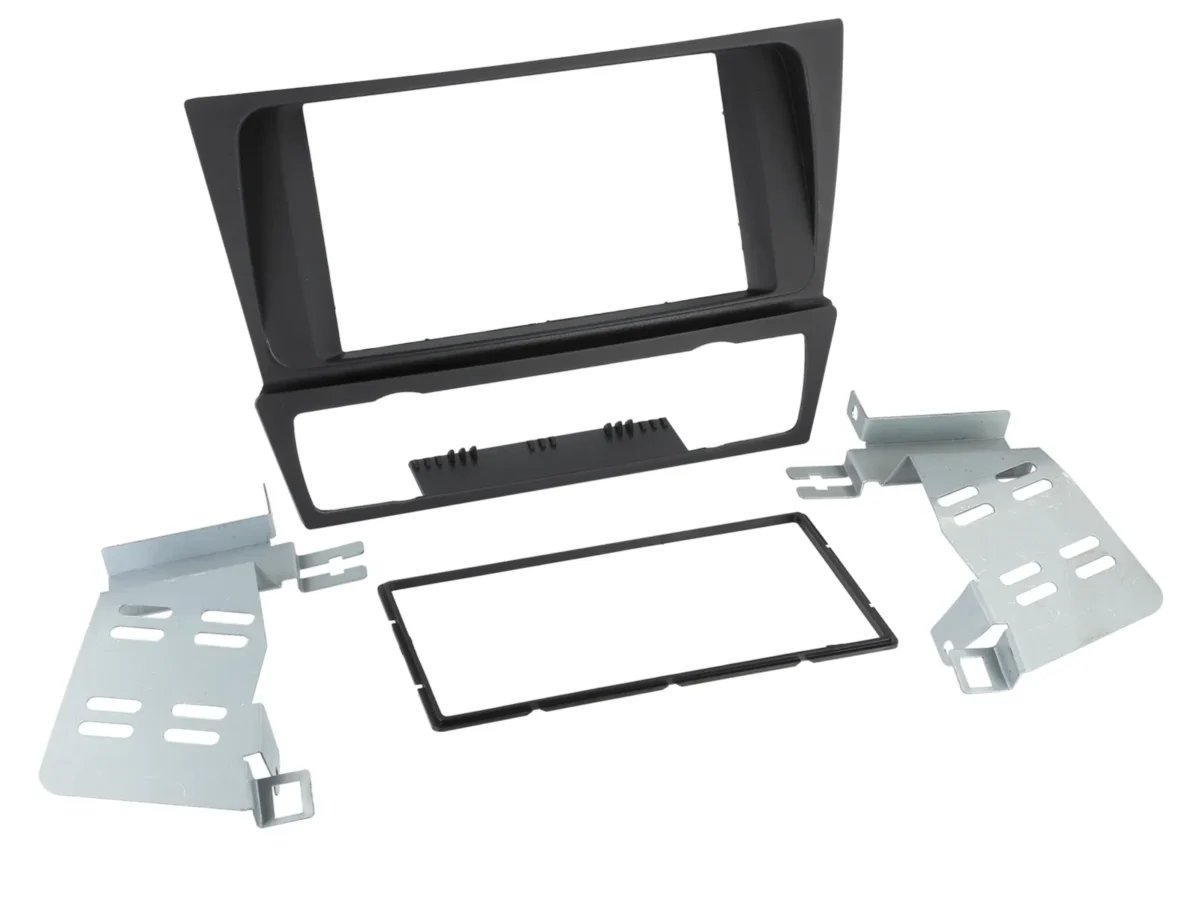 2-DIN Radioblende BMW 3er 2005-2013 Klimatronik – Bild 1